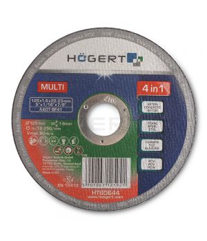 Диск 125 мм, для керамической плитки/бетона/стали/ПВХ