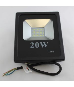 Світлодіодний прожектор 20 Вт IP66 6500К холодне світло 1600 lm 220 Вольт