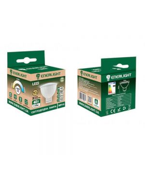 Cвітлодіодна лампа led ENERLIGHT MR-16 4Вт 3000K цоколь G5.3