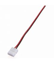 Коннектор 2 контакта, провод 15 см, для одноцветной LED ленты 8 мм