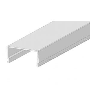 Расеиватель матовый прямоугольный  2м для профиля ЛСС