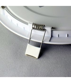 Світлодіодний світильник стельовий врізний 4 Вт 5700K, діаметр 110мм