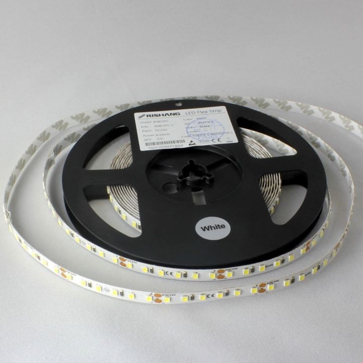 LED стрічка RN08C0TC-B, 4000К, 8,4W, 2835, 120шт., IP33, 24V, 840лм