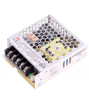 Блок живлення Mean Well для led стрічки 50 Вт 24V IP20, LRS-50-24