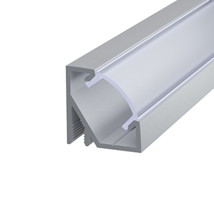 Алюмінієвий профіль кутовий 17*17 мм, Еко