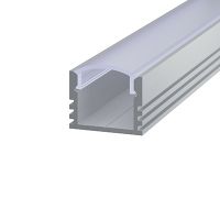 Алюмінієвий профіль 12*16мм, Срібло