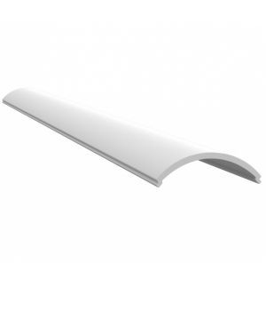 Розсіювач матовий для алюмінієвого профілю кутового ЛПУ17н, 2 метри