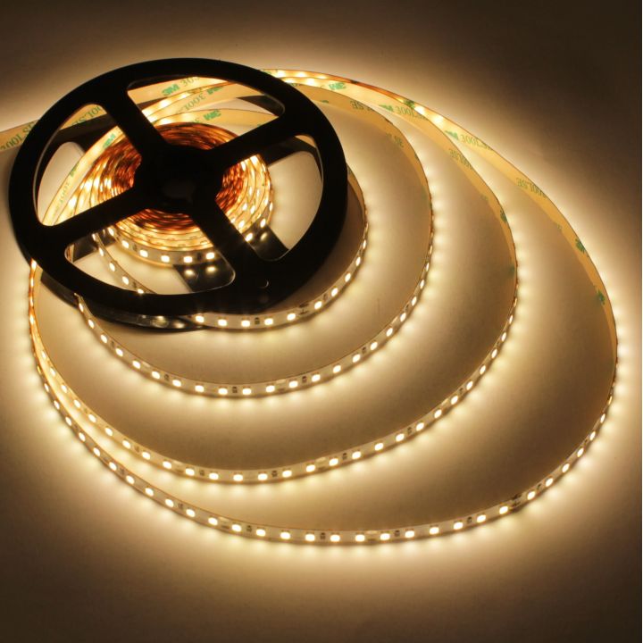 Світлодіодна стрічка LED-STIL 3000K 6 Вт/м 2835 120 діодів IP33 12 Вольт 850 lm тепле світло