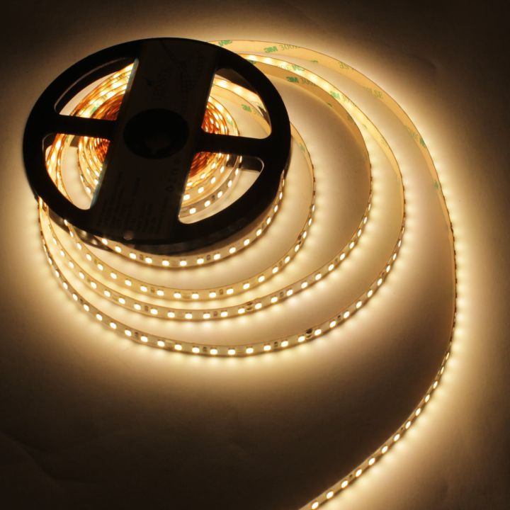 Світлодіодна стрічка LED-STIL 3000K 6 Вт/м 2835 128 діодів IP33 24 Вольти 850 lm тепле світло