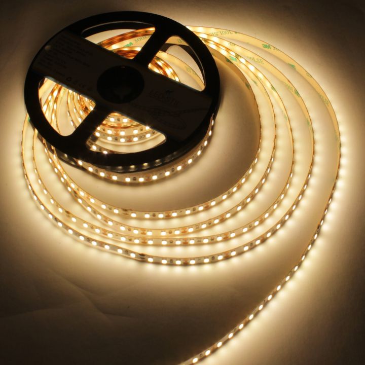 Світлодіодна стрічка LED-STIL 3000K 9,6 Вт/м 2835 120 діодів IP33 24 Вольти 900 lm тепле світло