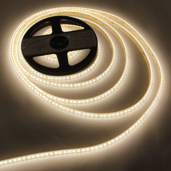Світлодіодна стрічка LED-STIL 4000K 9,6 Вт/м 2835 120 діодів IP68 24 Вольти 850 lm нейтральне світло