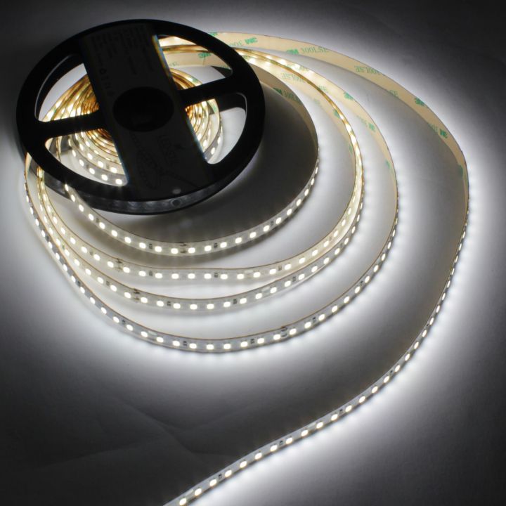 Світлодіодна стрічка LED-STIL 6000K 12 Вт/м 2835 128 діодів IP33 24 Вольти 1950 lm холодне світло