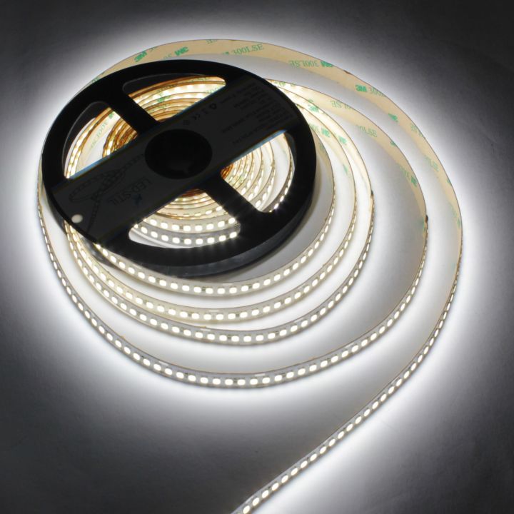 Світлодіодна стрічка LED-STIL 6000K 18 Вт/м 2835 192 діоди IP33 24 Вольти 2900 lm холодне світло