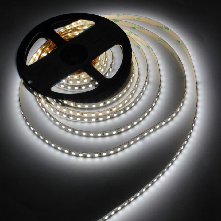 Світлодіодна стрічка LED-STIL 6000K 6 Вт/м 2835 128 діодів IP33 24 Вольти 950 lm холодне світло