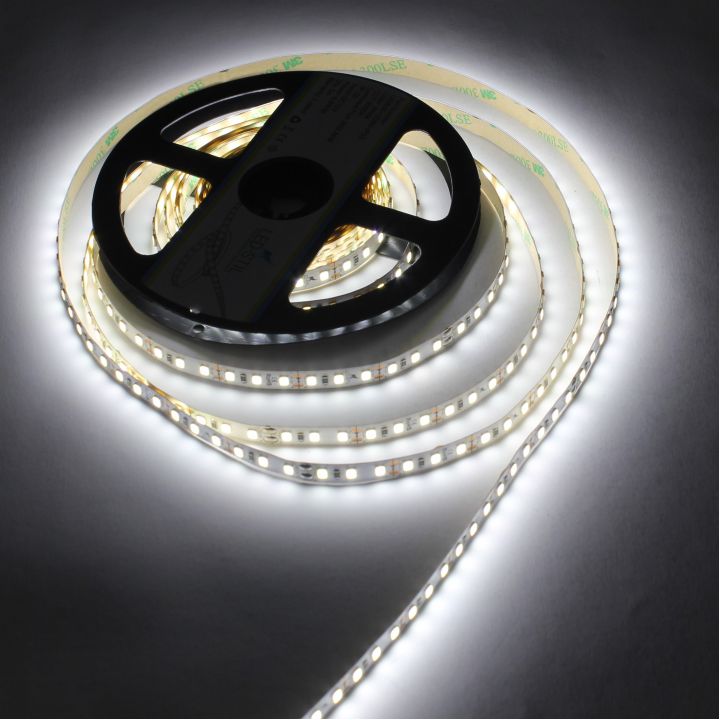 Світлодіодна стрічка LED-STIL 6000K 8,6 Вт/м 2835 120 діодів IP33 12 Вольт 900 lm холодне світло