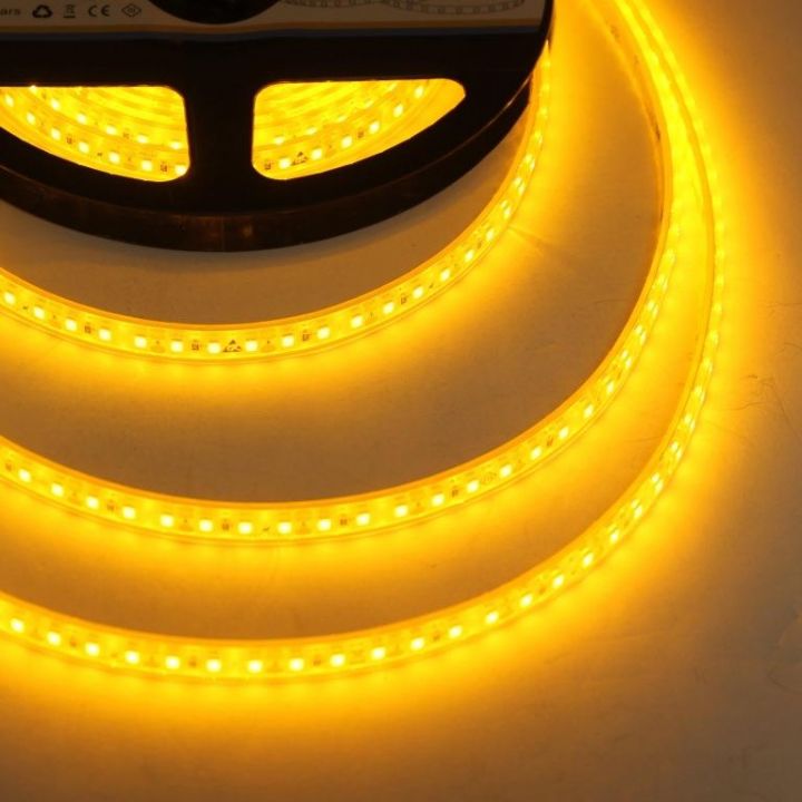 Світлодіодна стрічка LED-STIL 9,6 Вт/м 2835 120 діодів IP68 12 Вольт 70 lm ЖОВТЕ світло