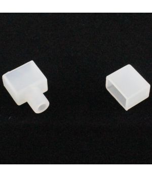 Силиконовый колпачек для светодиодной ленты IP 68 шириной 12 мм