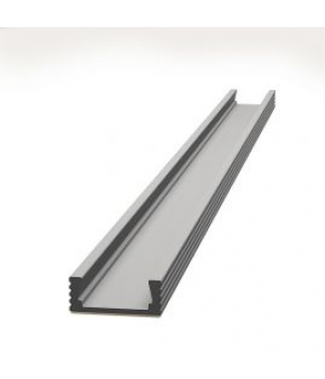 Алюмінієвий профіль накладний 6х15,5 мм, X300