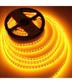 Світлодіодна стрічка LED-STIL 2400К 9,6 Вт/м 2835 120 діодів IP33 12V 750 lm БУРШТИНОВЕ світло