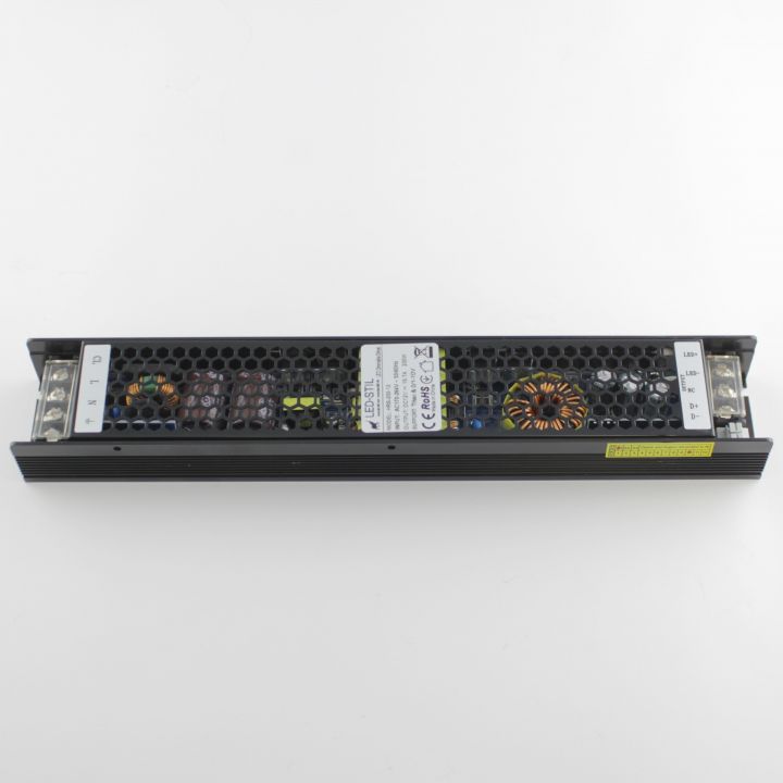 Блок живлення DIM 200 Вт 24V IP20, регулювання по Triac и 0/1-10V
