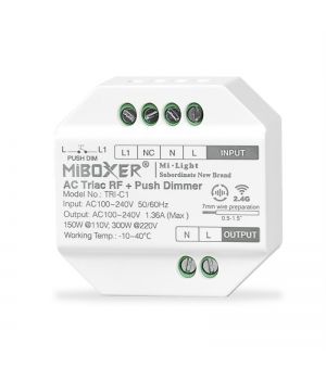 Контролер led Triac для однокольорової світлодіодної стрічки 220 Вольт 1,36А 2.4 GHz