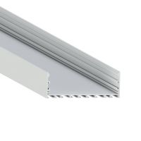 Алюмінієвий профіль накладний 34,8*100 мм, 2 метри