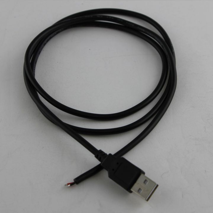 Коннектор 2 контакта USB с проводом 1 метр