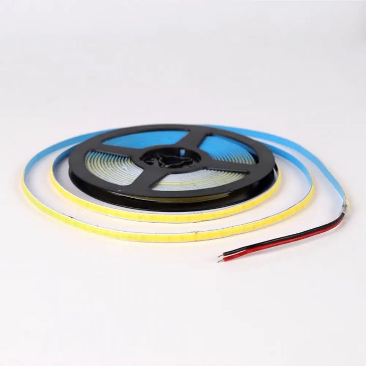 Світлодіодна стрічка Mi-boxer 2700-6500K 8 Вт/м COB 120 діодів IP20 24 Вольти 450 lm multiwhite, ВУЗЬКА