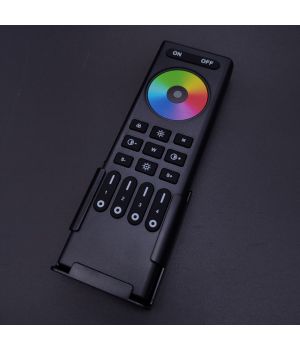 Пульт дистанційного керування 4-зонний для різнокольорової лед стрічки, чорний