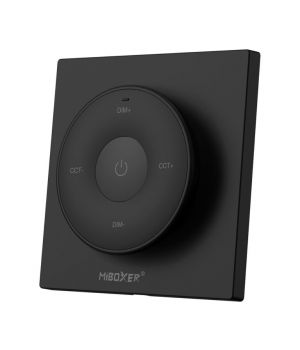 Пульт дистанційного керування 1-зонний для двоколірної лед стрічки, міні-панель, чорний