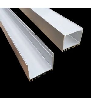 Алюмінієвий профіль накладний 30*42 мм, 2 метри, Еко