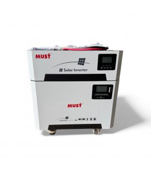 Система зберігання електроенергії (зарядна станція) MUST 5000 Вт 10000 В/г 200 А/г, модель HBP18-5248-HM