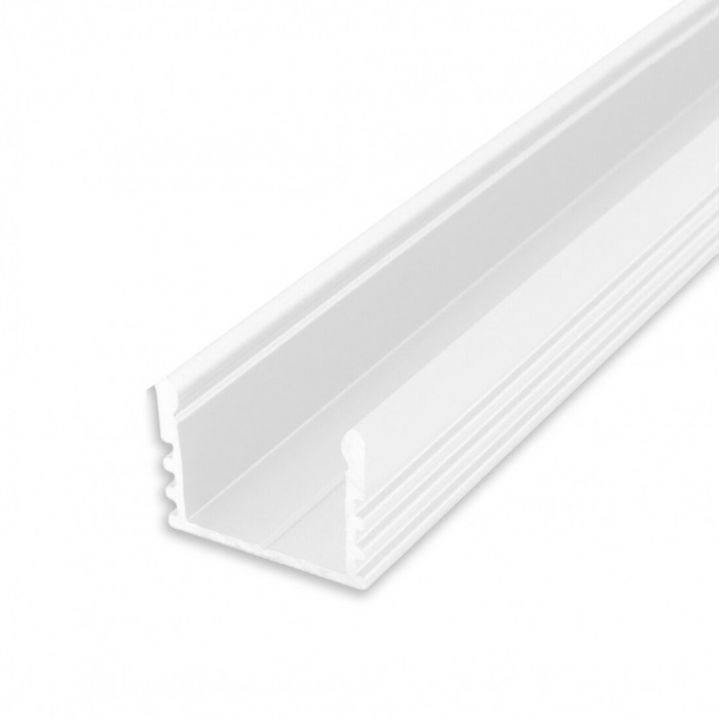 Алюмінієвий профіль 12*16мм, БІЛИЙ