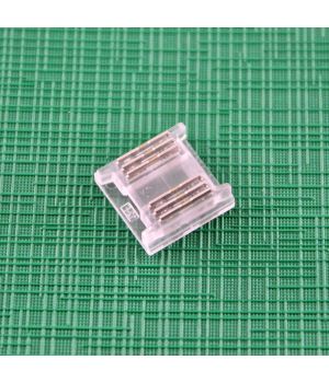 Конектор прозорий 6 контактів, для COB RGB+CCT світлодіодної стрічки шириною 12 мм