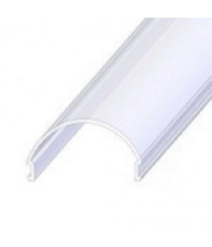 LED рассеиватель радиальний матовый, 2м (для профиля ЛСС)